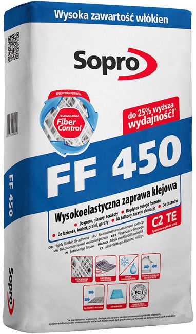 Klej wysokoelastyczny Sopro FF450 22,5 kg