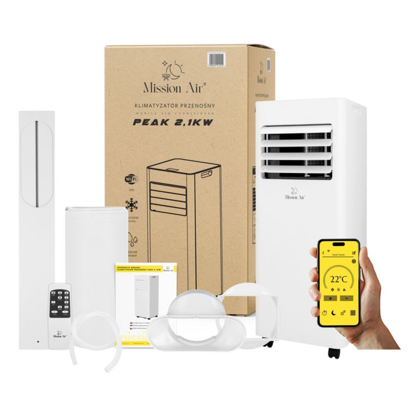 Klimatyzator przenośny Mission Air Peak 2,1kW 1szt