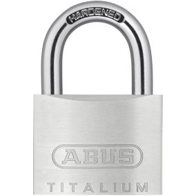 Kłódka pałąkowa Abus Titalium 40 mm aluminium