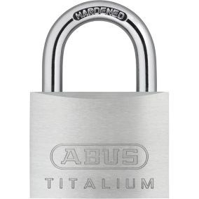 Kłódka pałąkowa Abus Titalium 50 mm aluminium