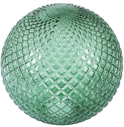 Klosz do lampy wiszącej Light Home LH Cannes E27 zielony szklany 25x25cm 1szt.