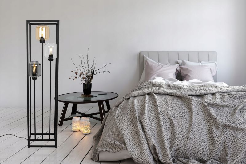 Klosz do lampy wiszącej Light Home LH Novalja E27 miodowy szklany 15.5x15cm 1szt.