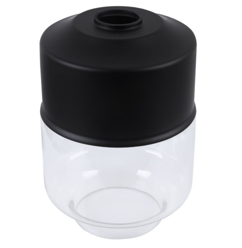 Klosz do lampy wiszącej Light Home LH Oslo E27 bezbarwny szklany 18x30cm 1szt.