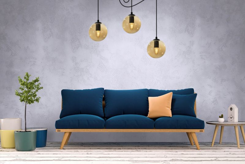 Klosz do lampy wiszącej Light Home LH Paris E27 miodowy szklany 14x14cm 1szt.