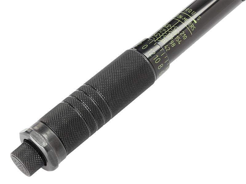 Klucz dynamometryczny, Carmotion, 28-210 Nm, 1/2" + nasadki 17, 19 i 21 mm + przedłużka 125 mm, certyfikat kalibracji, 1 szt.