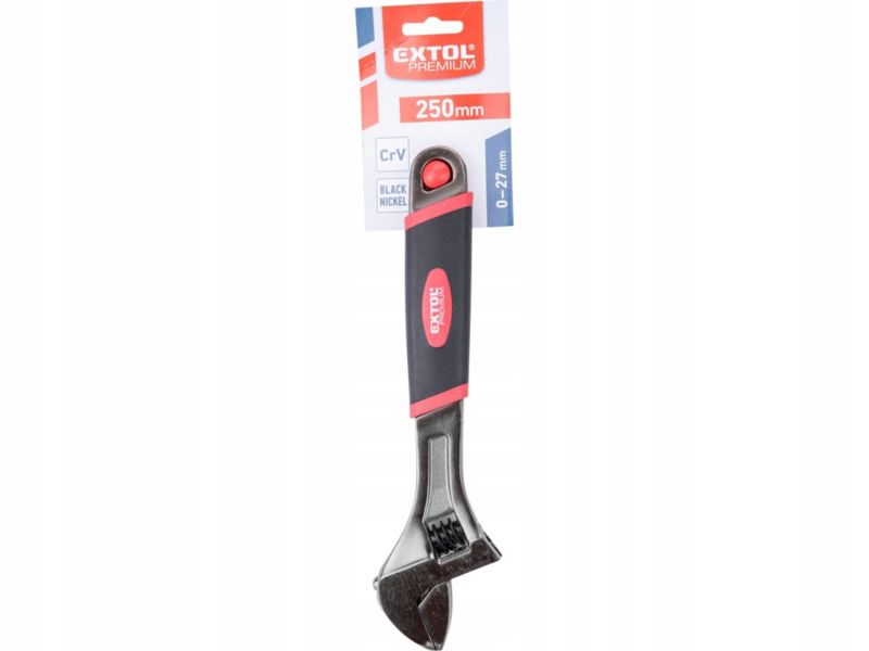 Klucz Extol Premium nastawny szwedzki do rur hydrauliczny 250 mm 1 sztuka