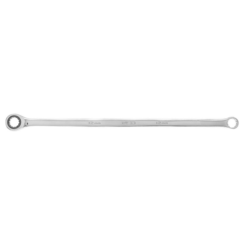 Klucz oczkowy NEO TOOLS dwustronny z grzechotką, długi 12 mm 1 szt