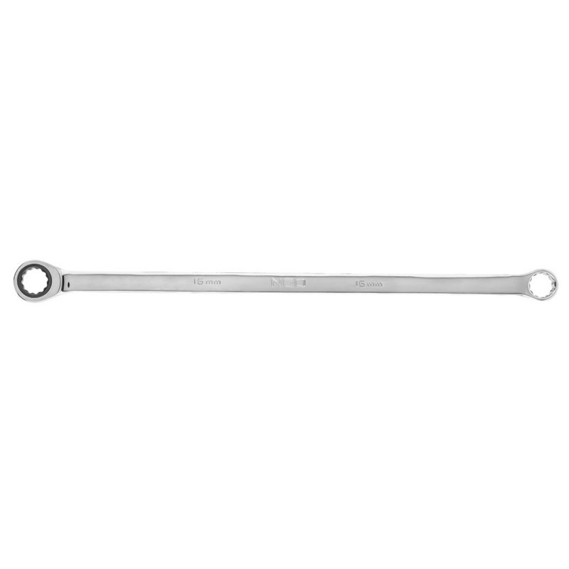 Klucz oczkowy NEO TOOLS dwustronny z grzechotką, długi 16 mm 1 szt