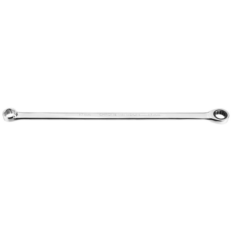 Klucz oczkowy NEO TOOLS dwustronny z grzechotką, długi 17 mm 1 szt