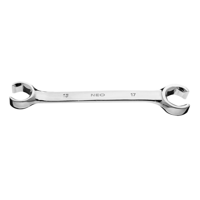 Klucz oczkowy NEO TOOLS półotwarty 15 x 17 mm 1 szt