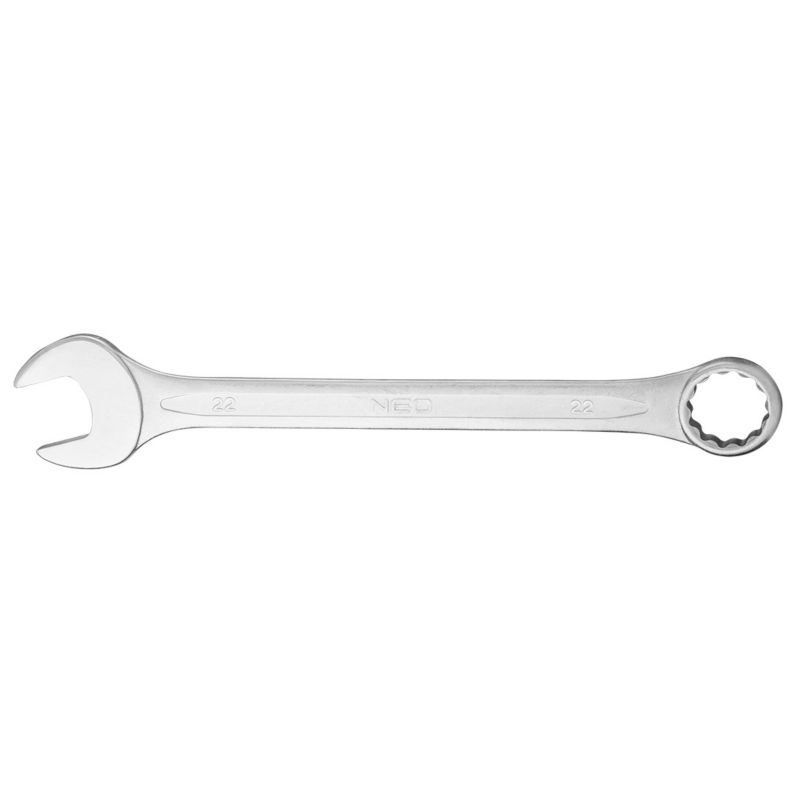 Klucz płasko-oczkowy NEO TOOLS 22 x 260 mm wykończenie satynowe 1 szt.