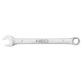 Klucz płasko-oczkowy NEO TOOLS 7 x 110 mm wykończenie satynowe 1 szt.