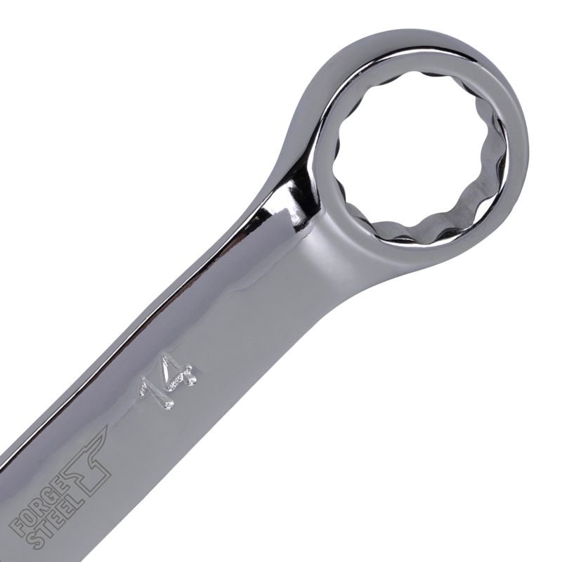 Klucz płasko-oczkowy Forge Steel krótki 14 mm