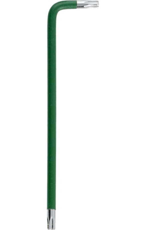 Klucz torx T15 WAART długi - ciemnozielony, otwór, 1 szt.