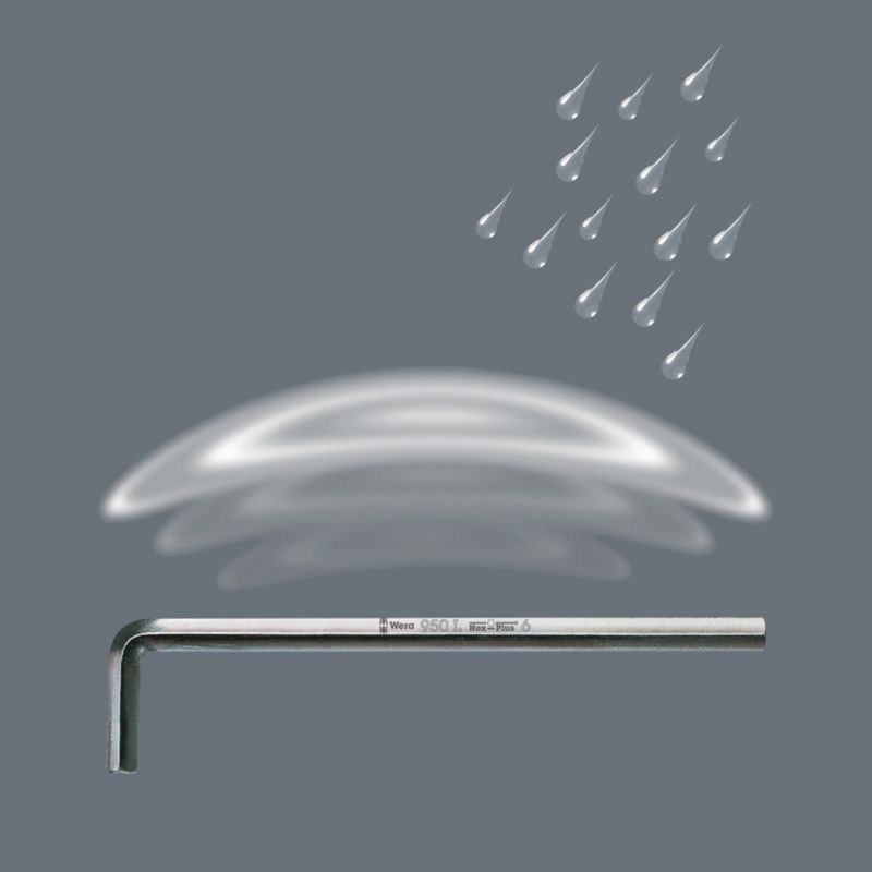 Klucz trzpieniowy Wera długi, chromowany, metryczny, 4 x 140 mm, 05021620001, 1szt.