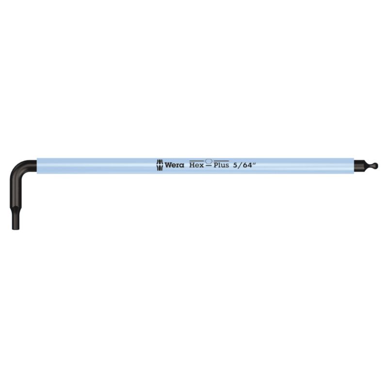 Klucz trzpieniowy Wera długi z końcówką kulistą, calowy, 5/64" x 101 mm, 05022630001, 1szt.