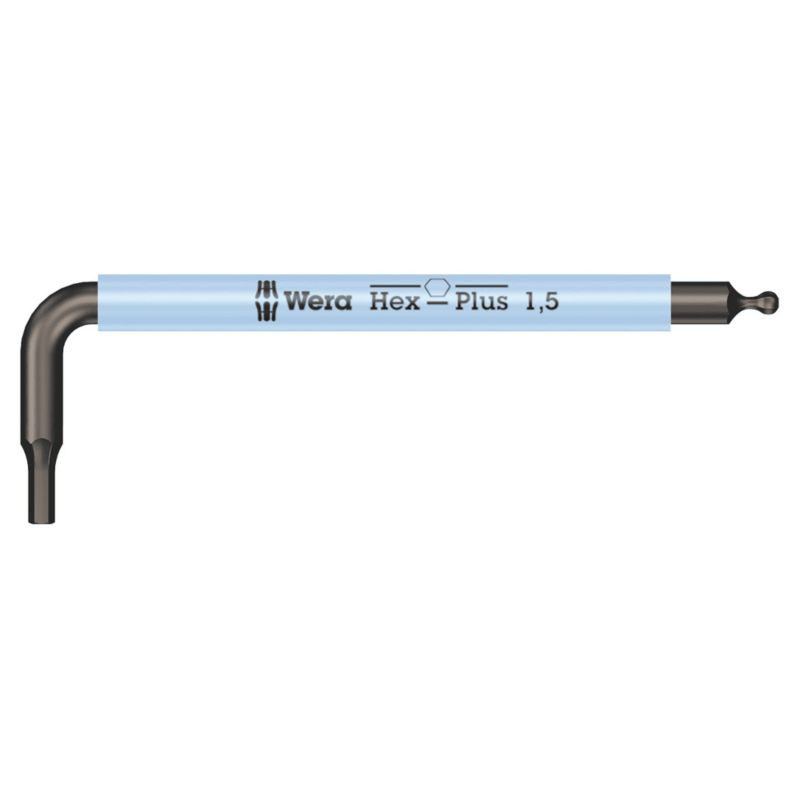 Klucz trzpieniowy Wera długi z końcówką kulistą, metryczny, 1.5 x 50 mm, 05022678001, 1szt.
