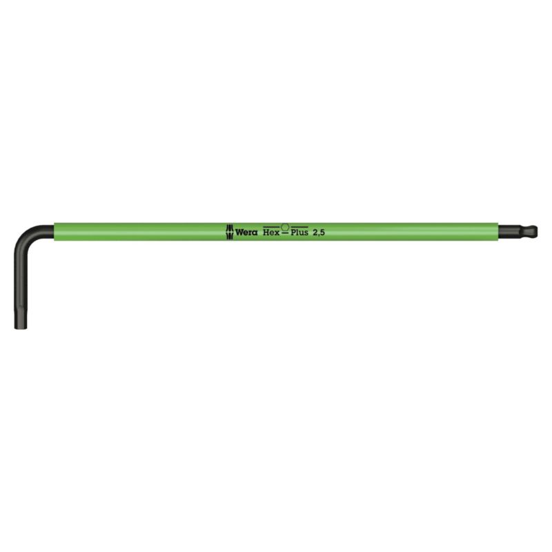 Klucz trzpieniowy Wera długi z końcówką kulistą, metryczny, 2.5 x 112 mm, 05022604001, 1szt.