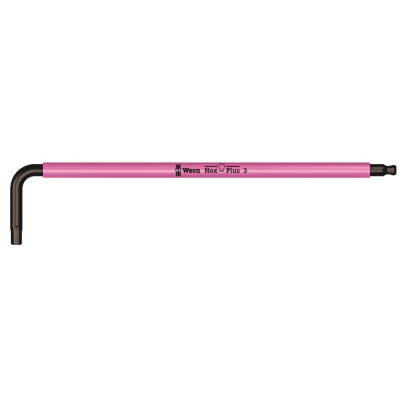 Klucz trzpieniowy Wera długi z końcówką kulistą, metryczny, 3 x 123 mm, 05022606001, 1szt.