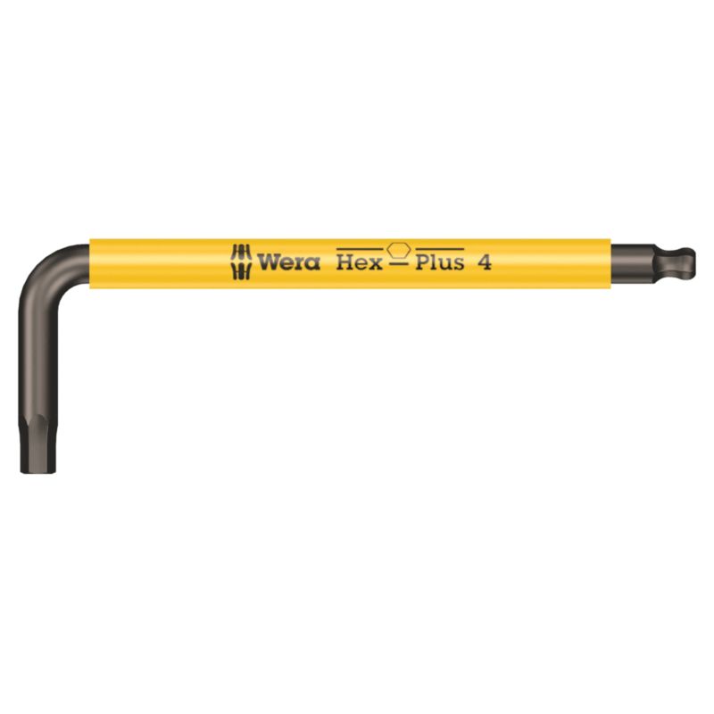 Klucz trzpieniowy Wera długi z końcówką kulistą, metryczny, 4 x 80 mm, 05022673001, 1szt.