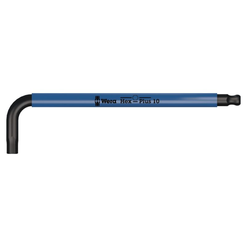 Klucz trzpieniowy Wera długi z końcówką kulistą, metryczny, z funkcją przytrzymywania, 10 x 224 mm, 1szt.