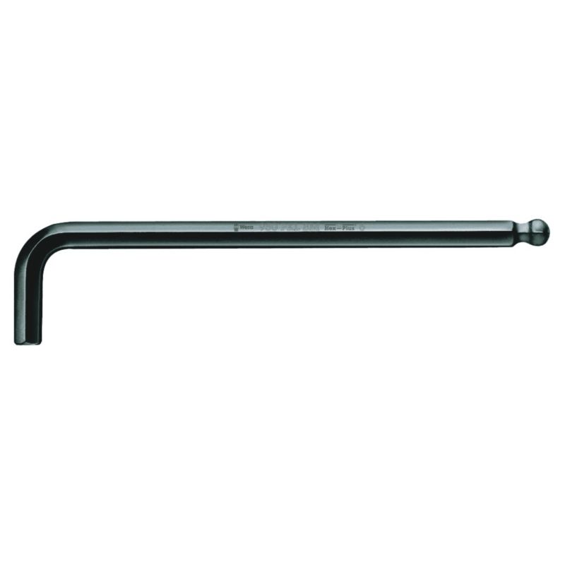 Klucz trzpieniowy Wera długi z końcówka kulistą, BlackLaser, metryczny, 3 x 126 mm, 05027104001, 1szt.