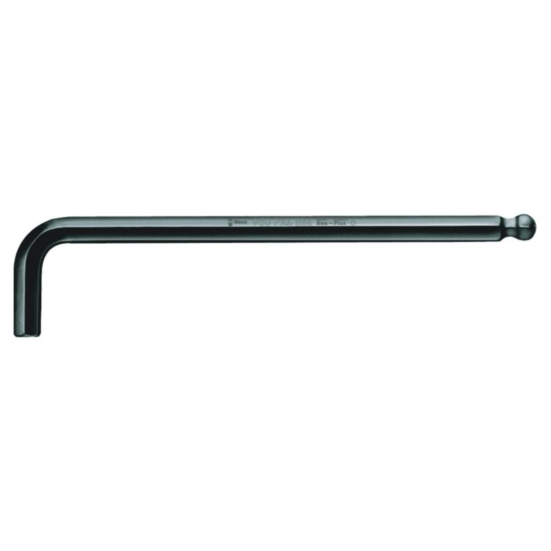 Klucz trzpieniowy Wera długi z końcówka kulistą, BlackLaser, metryczny, 6 x 180 mm, 05027107001, 1szt.