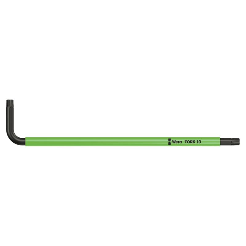 Klucz trzpieniowy Wera TORX BO z otworem Multicolour, z końcówką kulistą, TX 10 x 85 mm, 05024352001, 1szt.