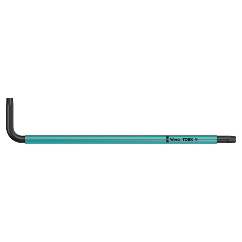 Klucz trzpieniowy Wera TORX BO z otworem Multicolour, z końcówką kulistą, TX 9 x 79 mm, 05024351001, 1szt.