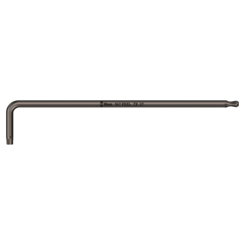 Klucz trzpieniowy Wera TORX z końcówką kulistą, długi, TX 27 x 172 mm, 05024467001, 1szt.