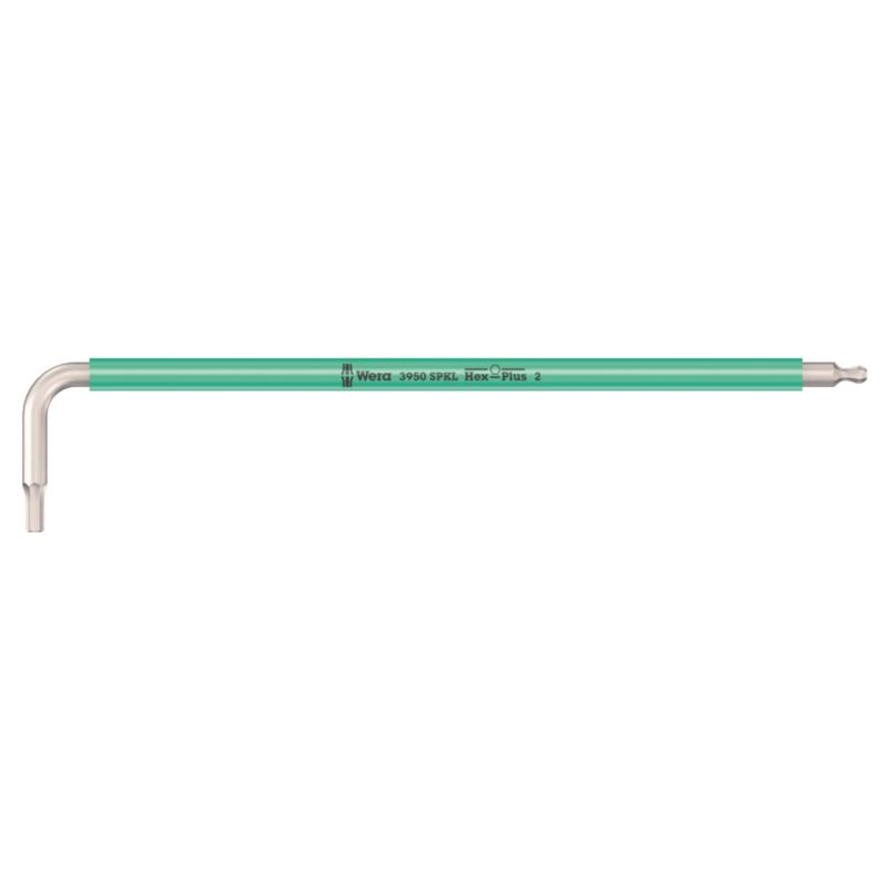 Klucz trzpieniowy Wera ze stali nierdzewnej z końcówka kulistą, metryczny, 2 x 101 mm, 05022661001, 1szt.