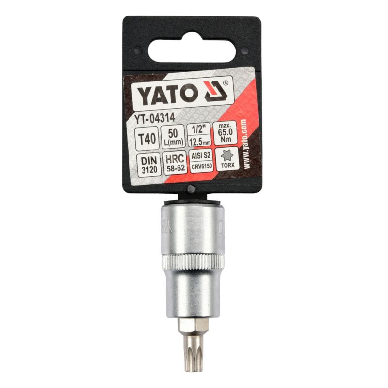 Klucz trzpieniowy Yato Torx 1/2" T40 L = 55 mm