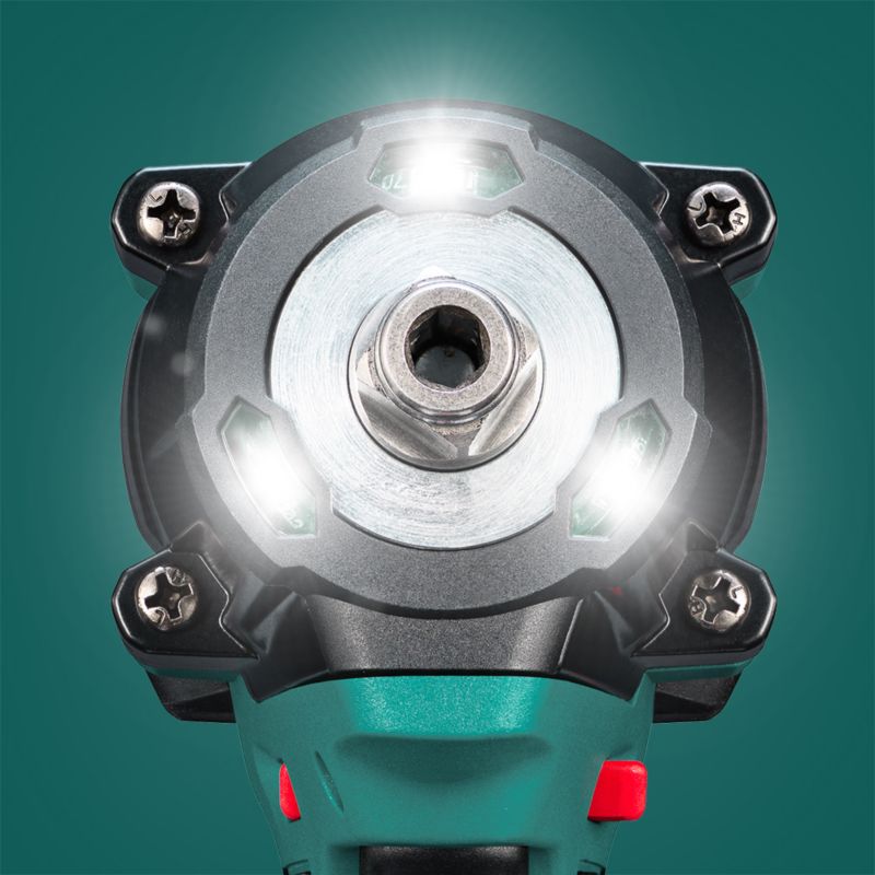 Klucz udarowy akumulatorowy 800Nm bezszczotkowy Tokachi VALKAN 3500 21V 2x4Ah 1/2" 1 szt.