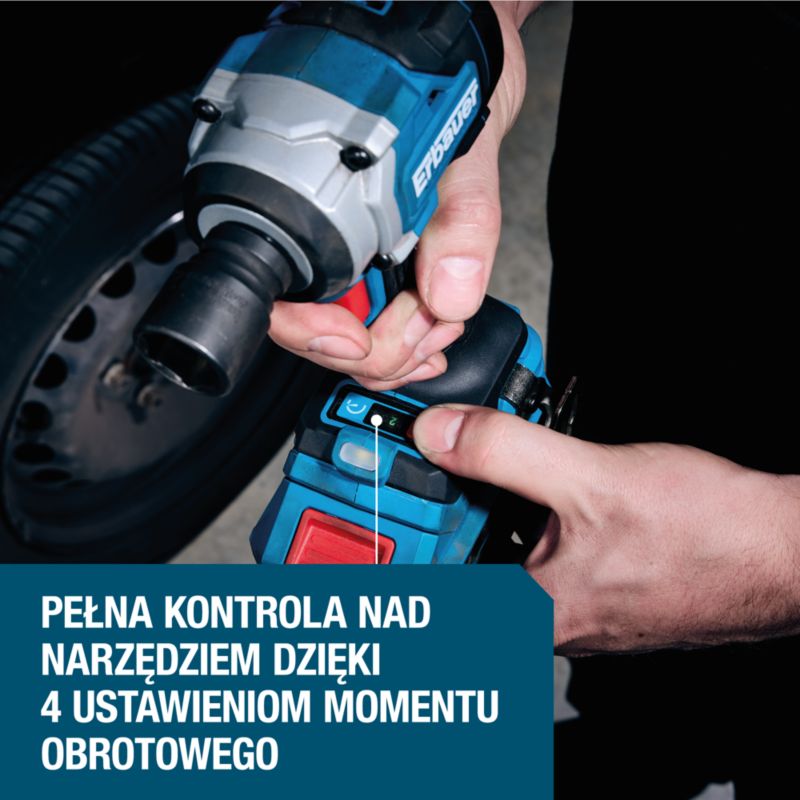 Klucz udarowy Erbauer G2 18 V bez akumulatora
