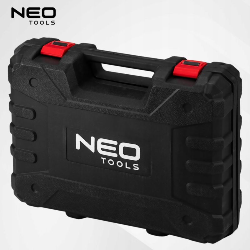 Klucz udarowy  Neo Tools do kół elektryczny 230V mocny 700Nm 1/2" walizka nasadki, 1szt