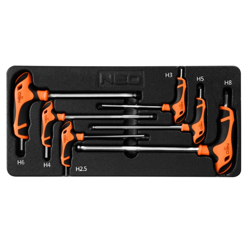 Klucze imbusowe NEO TOOLS Hex 6 szt. wkładka 1 kpl