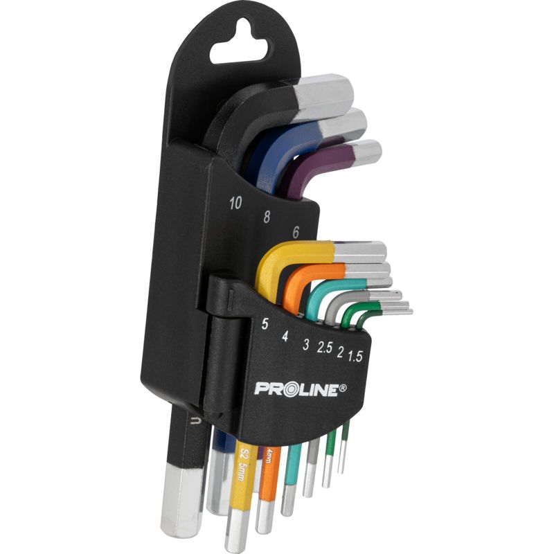 Klucze Proline imbusowe kpl.9szt, 1.5-10mm, s2 1 szt.