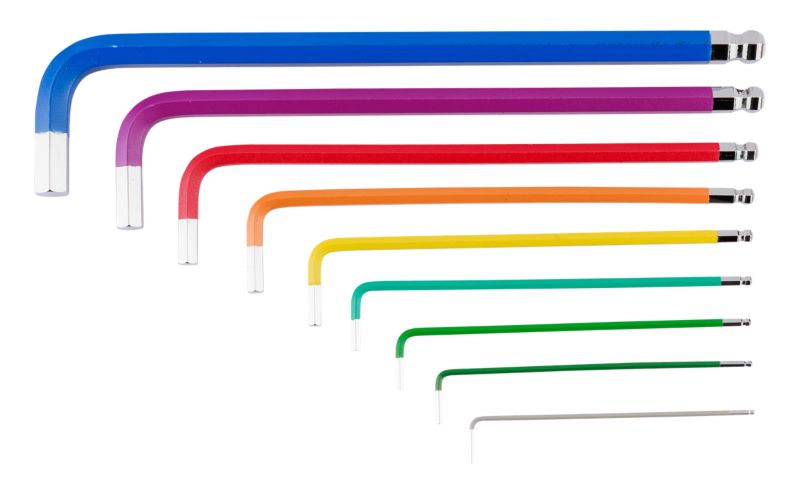 Klucze sześciokątne Neo Tools 1.5-10 mm 9 szt.