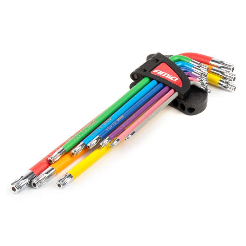 Klucze TORX AMIO extra długie zestaw imbusy zestaw S2 1 kpl.