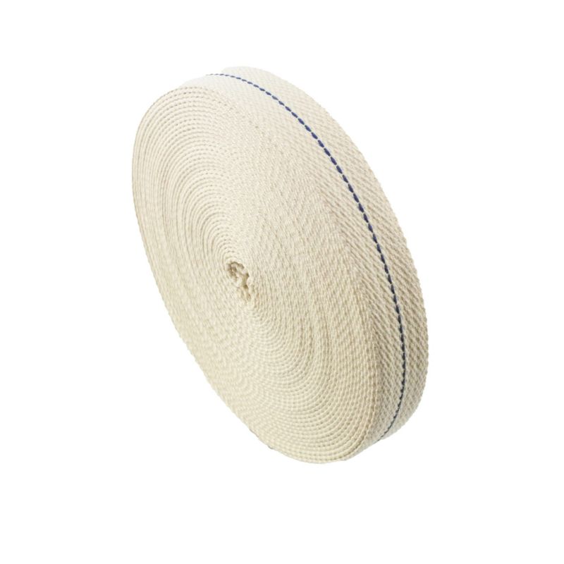 Knot do lampy naftowej KYCT płaski 7 mm 100% bawełna 10 m 1 szt.