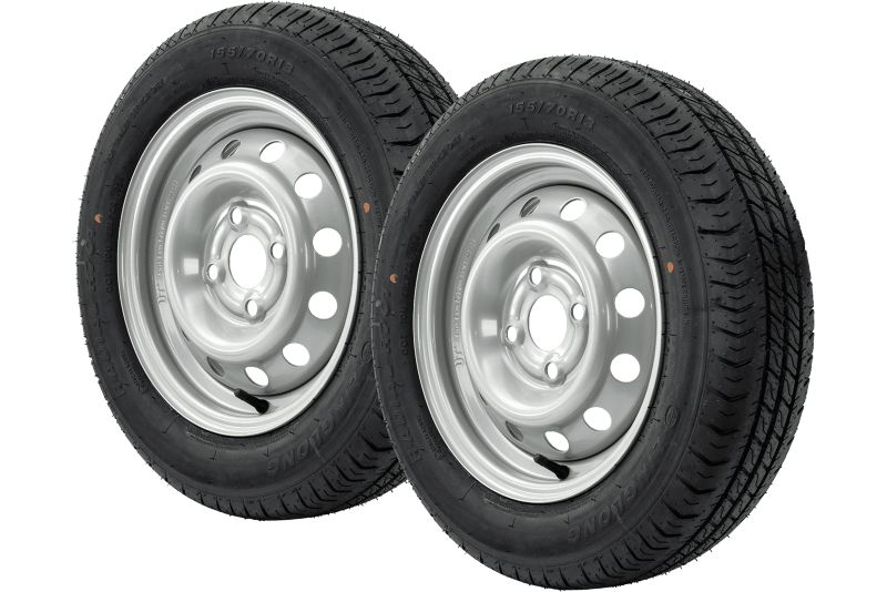 Koła do przyczepki Unitrailer opony 155/70 R13 75N felgi 4Jx13