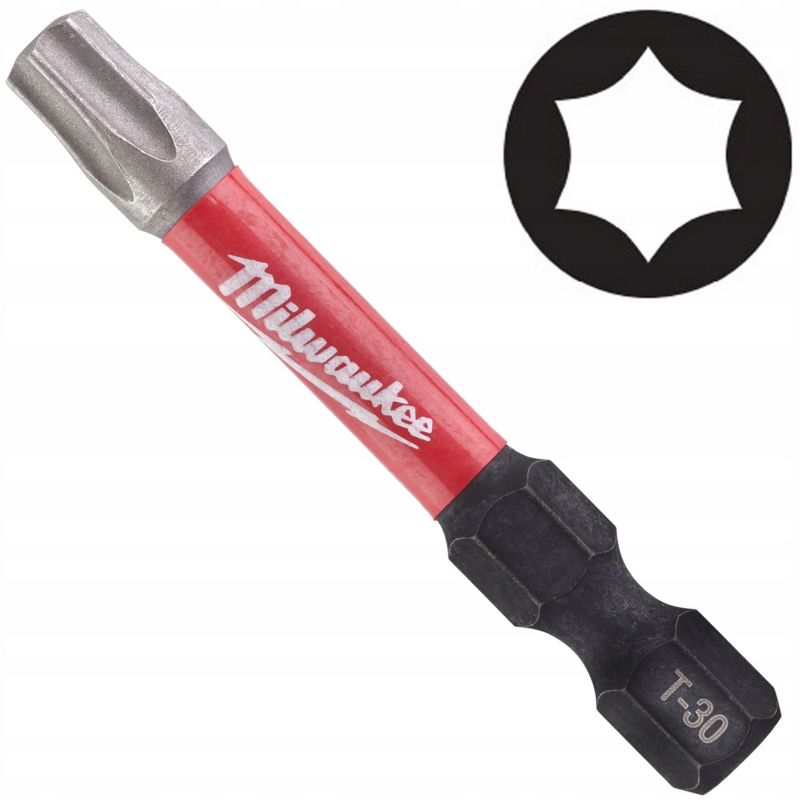 Końcówka do wkrętarki Milwaukee TORX 30 TX 30 bit udarowy dł 50 mm 1szt