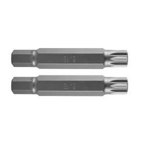 Końcówka Spline na nasadce NEO TOOLS M12, długości 75 mm srebrny 1 szt.