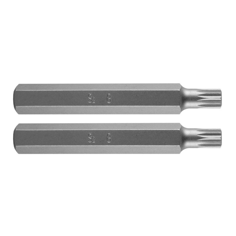 Końcówka Spline na nasadce NEO TOOLS M8, długości 75 mm srebrny 1 szt.