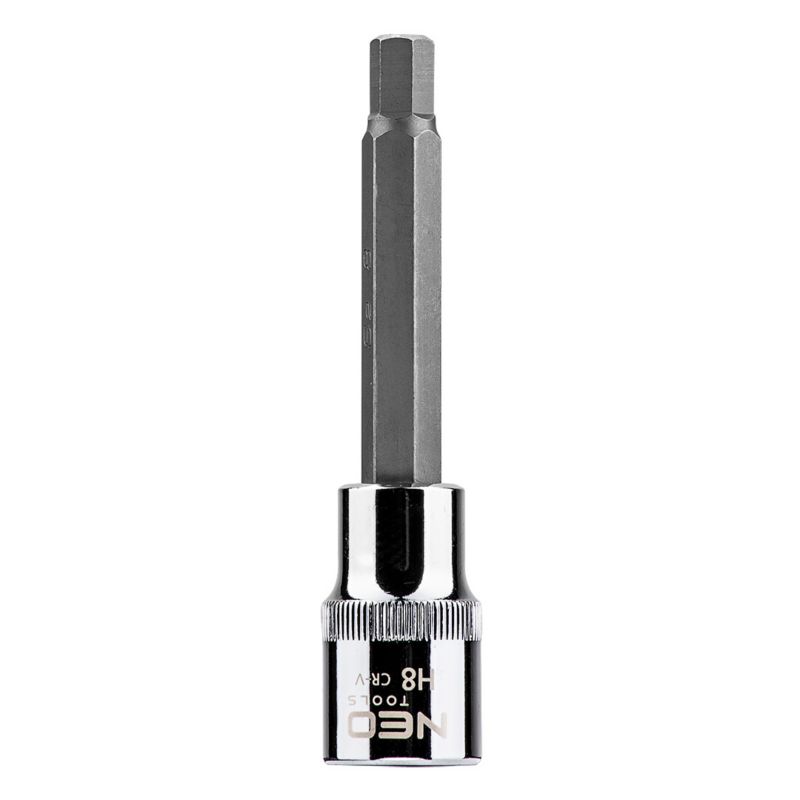 Końcówka sześciokątna na nasadce 1/2" NEO TOOLS H8 1 szt.