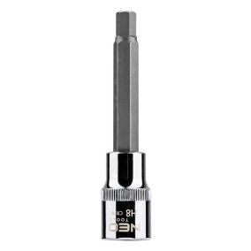 Końcówka sześciokątna na nasadce 1/2" NEO TOOLS H8 x 100 mm 1 szt.