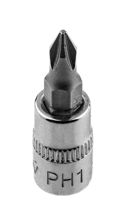 Końcówka sześciokątna na nasadce 1/4" NEO TOOLS PH1 1 szt.
