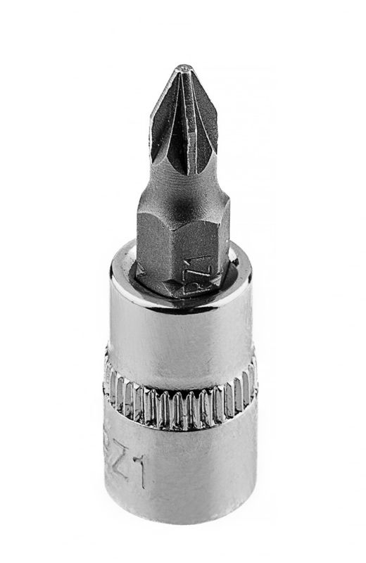 Końcówka sześciokątna na nasadce 1/4" NEO TOOLS PZ1 1 szt.