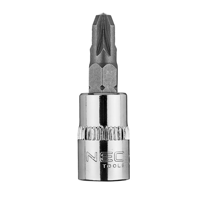 Końcówka sześciokątna na nasadce 1/4" NEO TOOLS PZ3 1 szt.