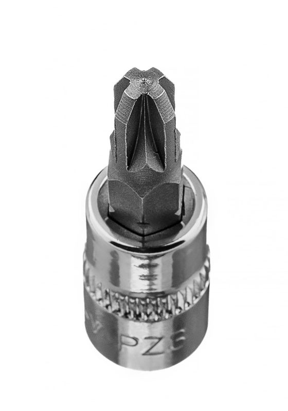 Końcówka sześciokątna na nasadce 1/4" NEO TOOLS PZ3 1 szt.